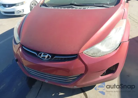 2013 Hyundai Elantra Limited z USA, uszkodzony, nr VIN 5NPDH4AE6DH351371